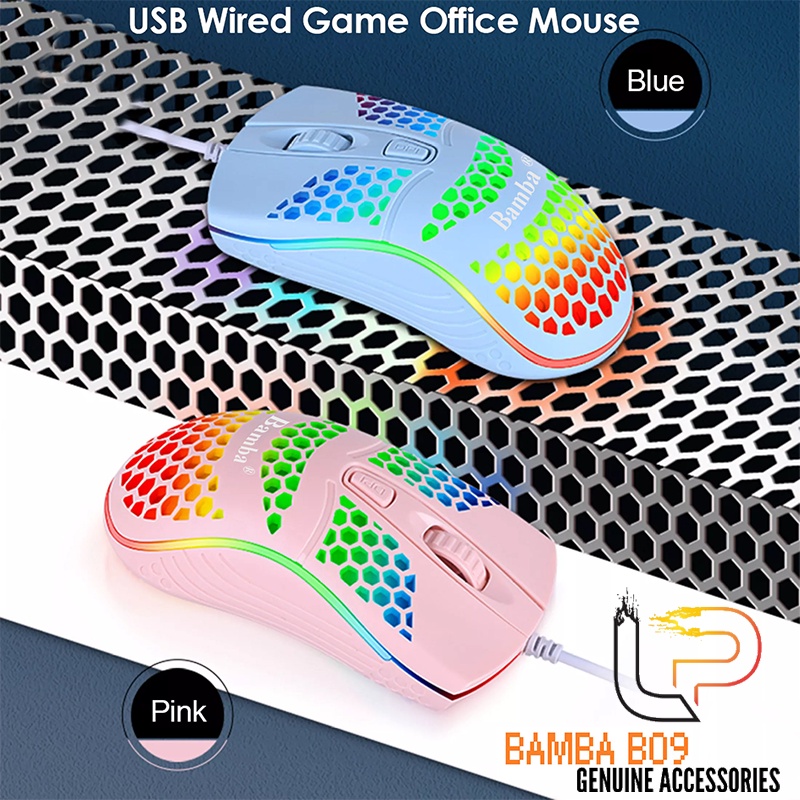 CHUỘT CHƠI GAME BAMBA B09 - MOUSE BAMBA B09 LED