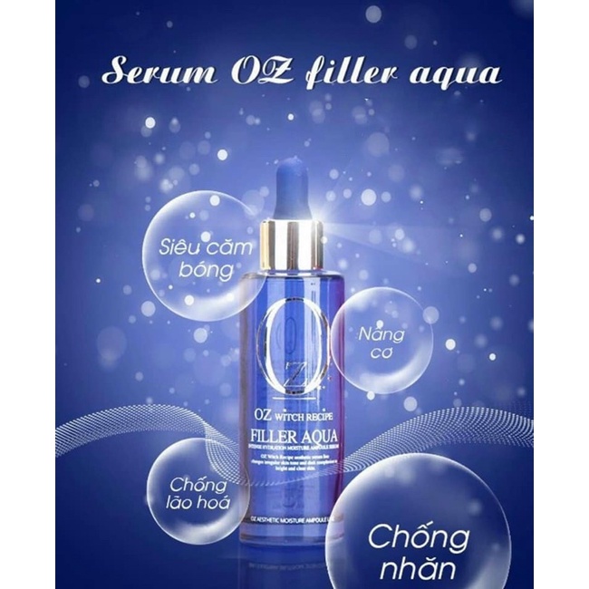 Tinh Chất Phục Hồi Da Mụn Oz Witch Recipe Filler Aqua