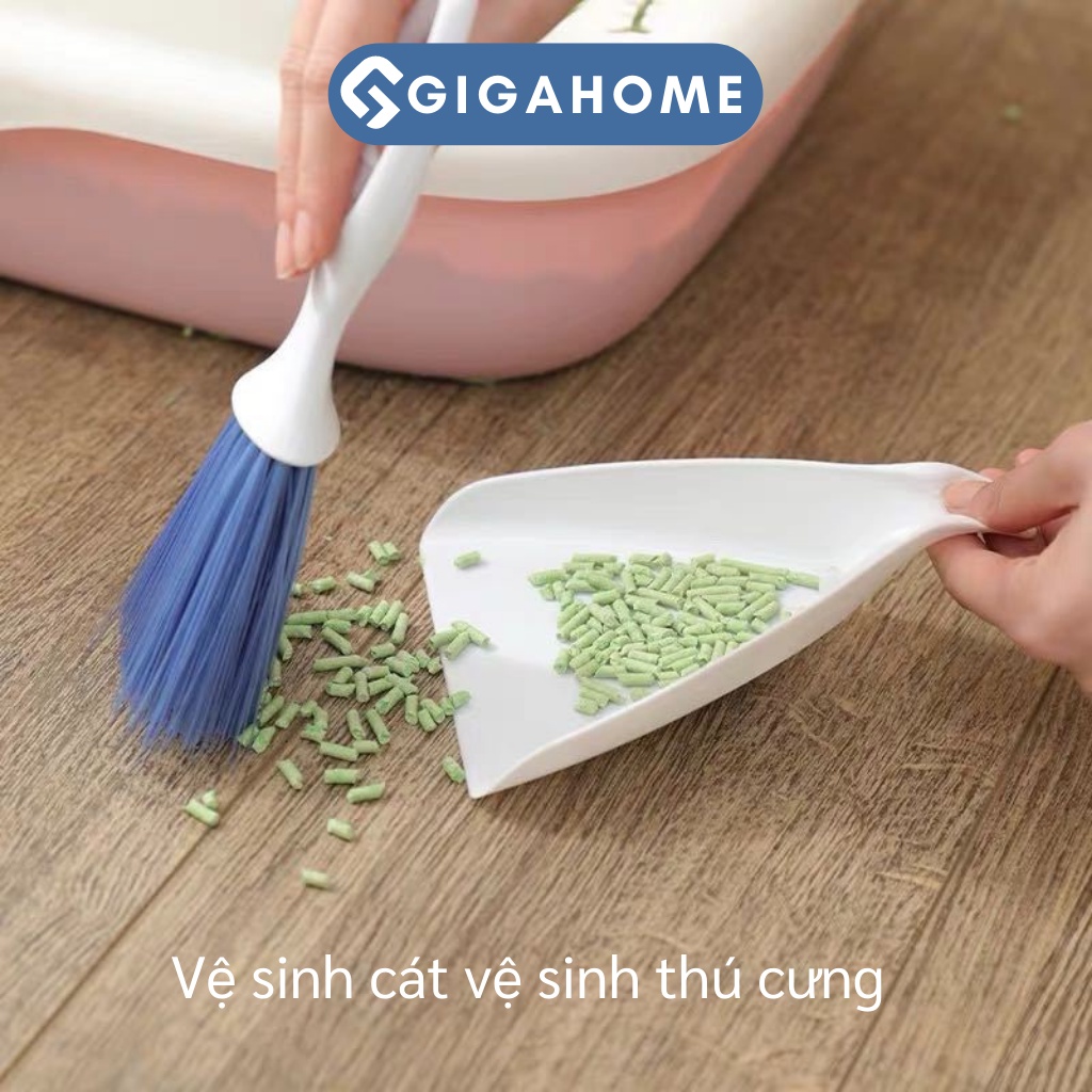Bộ Chổi Xẻng Mini GIGAHOME Quét Bụi Bàn Phím, Xe Hơi, Bàn Thờ Tiện Lợi 7203