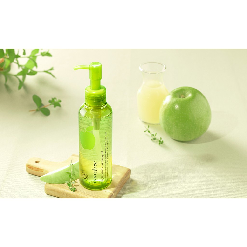 DẦU TẨY TRANG TÁO XANH INNISFREEAPPLE SEED CLEANSING 150ML