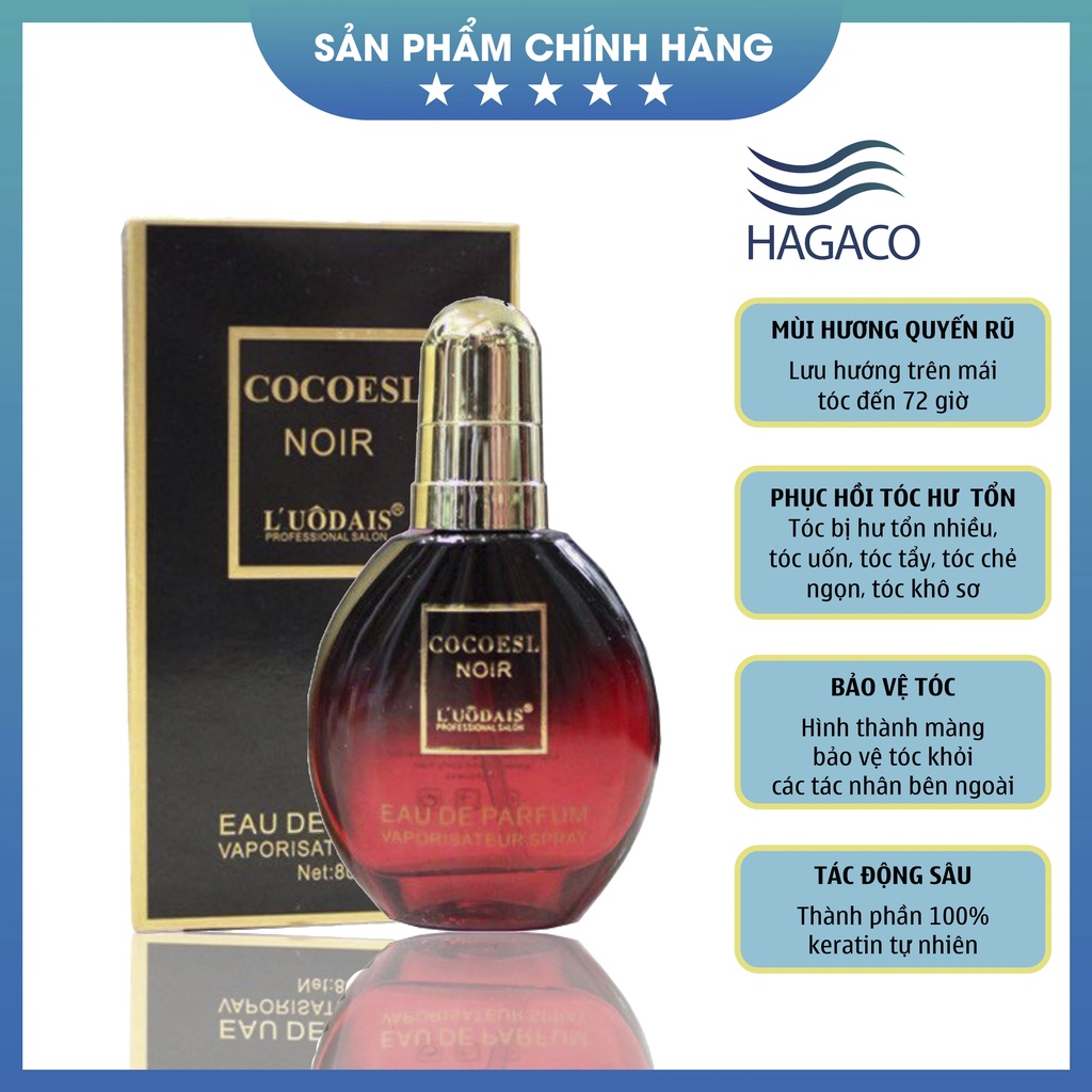 Tinh dầu dưỡng tóc hương nước hoa Cocoels chính hãng CT35