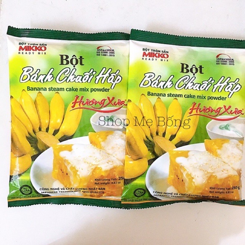 Bột bánh chuối hấp Hương Xưa 250gr