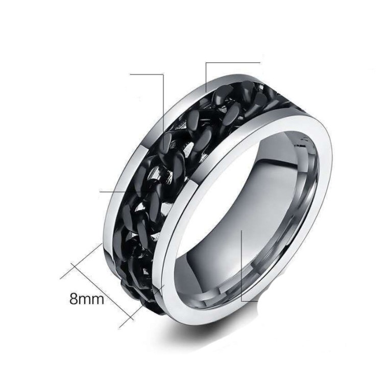 Nhẫn Khui Bia Dây Xích Thời Trang Nam Nữ