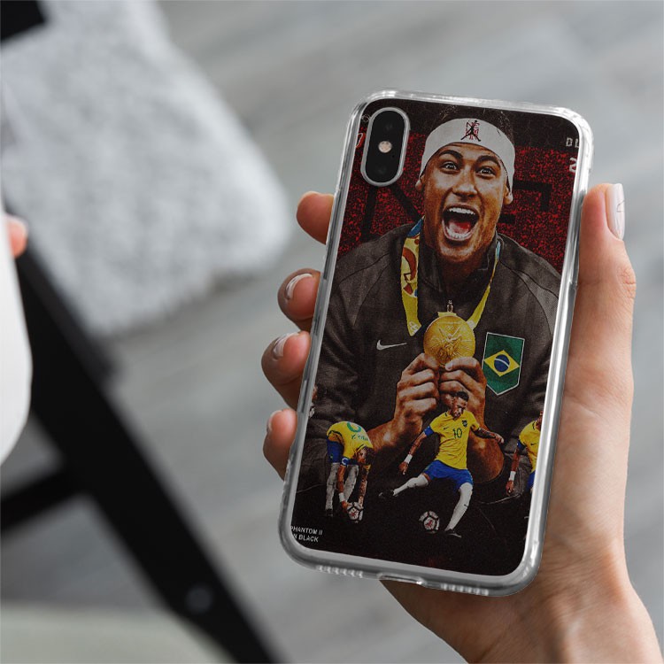 Ốp Lưng Neymar siêu độc ốp IP bóng đá Braxin cực đẹp dành cho Iphone 5 đến 12 promax FOO20210062