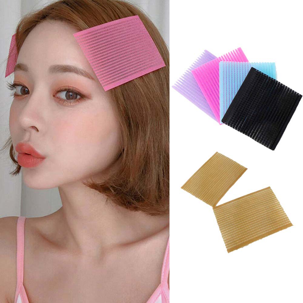 QUENTIN Magic Magic Sticker Seamless Hair Fringe Holder Hair Sticker Cute Stabilize Korean 2 Pieces Fixed Sticky Headwear/Multicolor