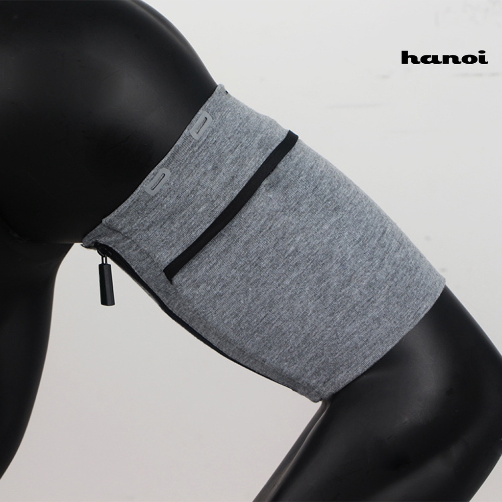 Túi đựng đồ đeo cổ tay bằng vải polyester mềm nhỏ gọn cho chạy bộ
