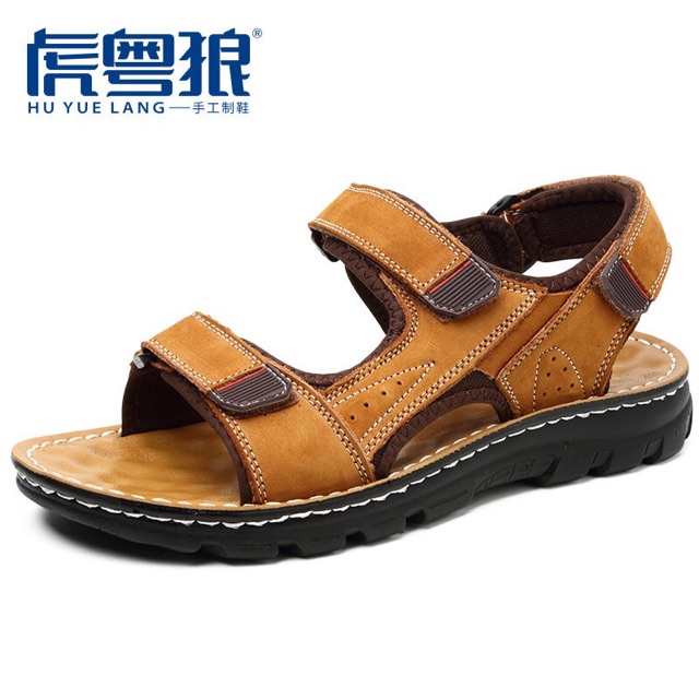 Dép nam hàng quảng châu sandal xả lỗ 250 còn 130k