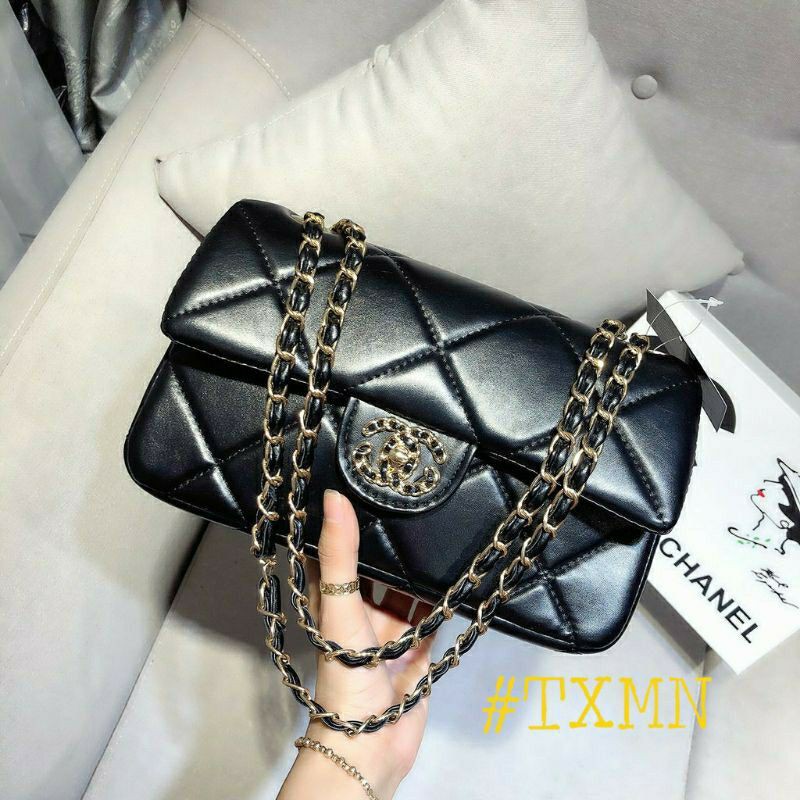 Túi classic thêu ô chất da đẹp ( giá sỉ) MÃ XTk