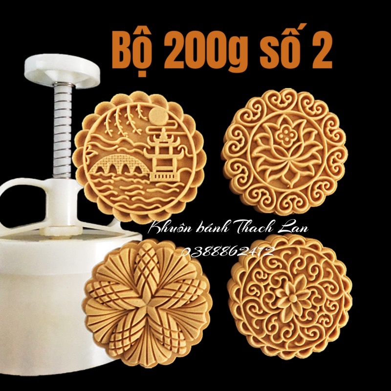Khuôn lò xo vân chùa 200g