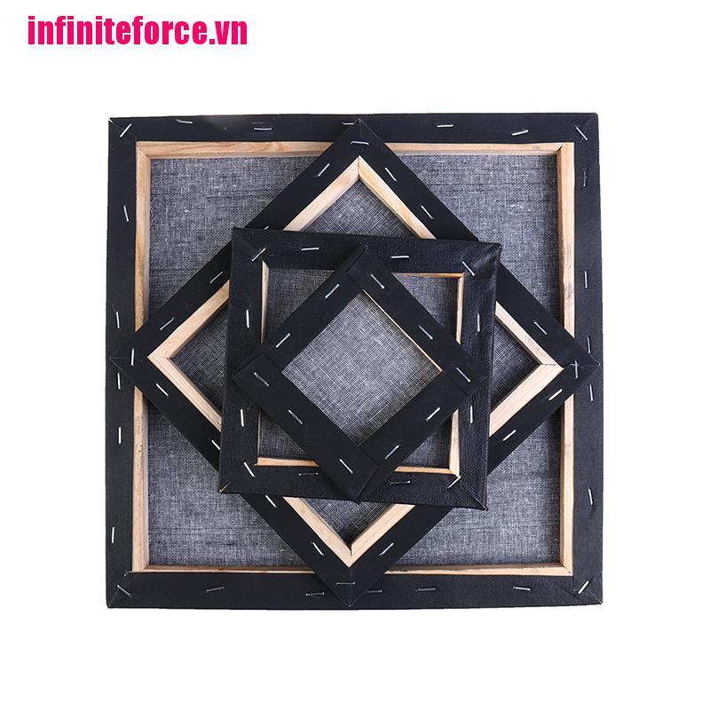 Khung gỗ vải canvas màu đen để vẽ trang sơn dầu