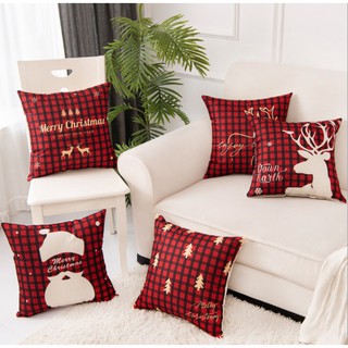VỎ GỐI TỰA LƯNG, TRANG TRÍ SOFA HỌA TIẾT NOEL