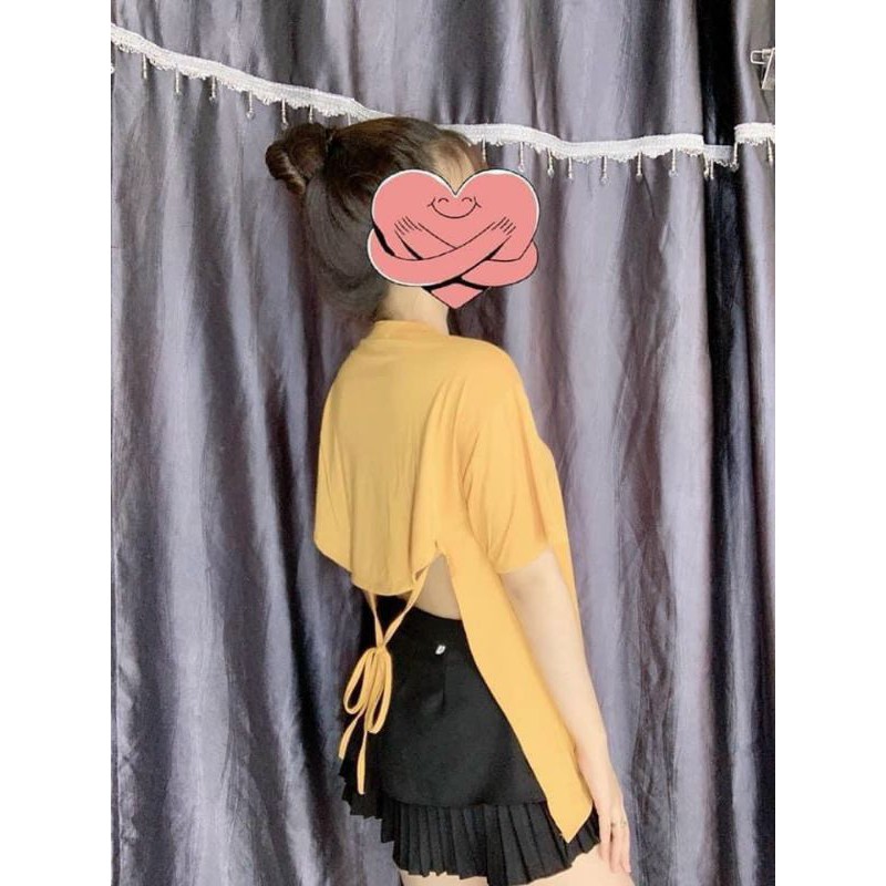 Áo thun kiểu 3/4 chất vải cotton