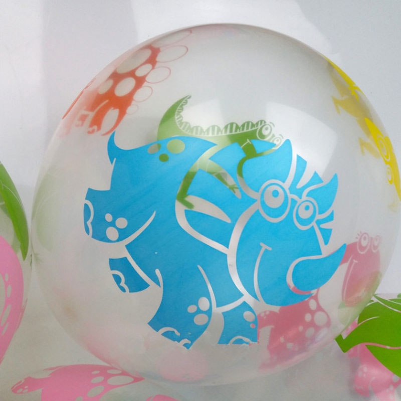 10 màu sắc mô hình khủng long bong bóng trang trí bữa tiệc trẻ em món quà đồ chơi màu bong bóng mô hình động vật bong bóng trang trí bữa tiệc