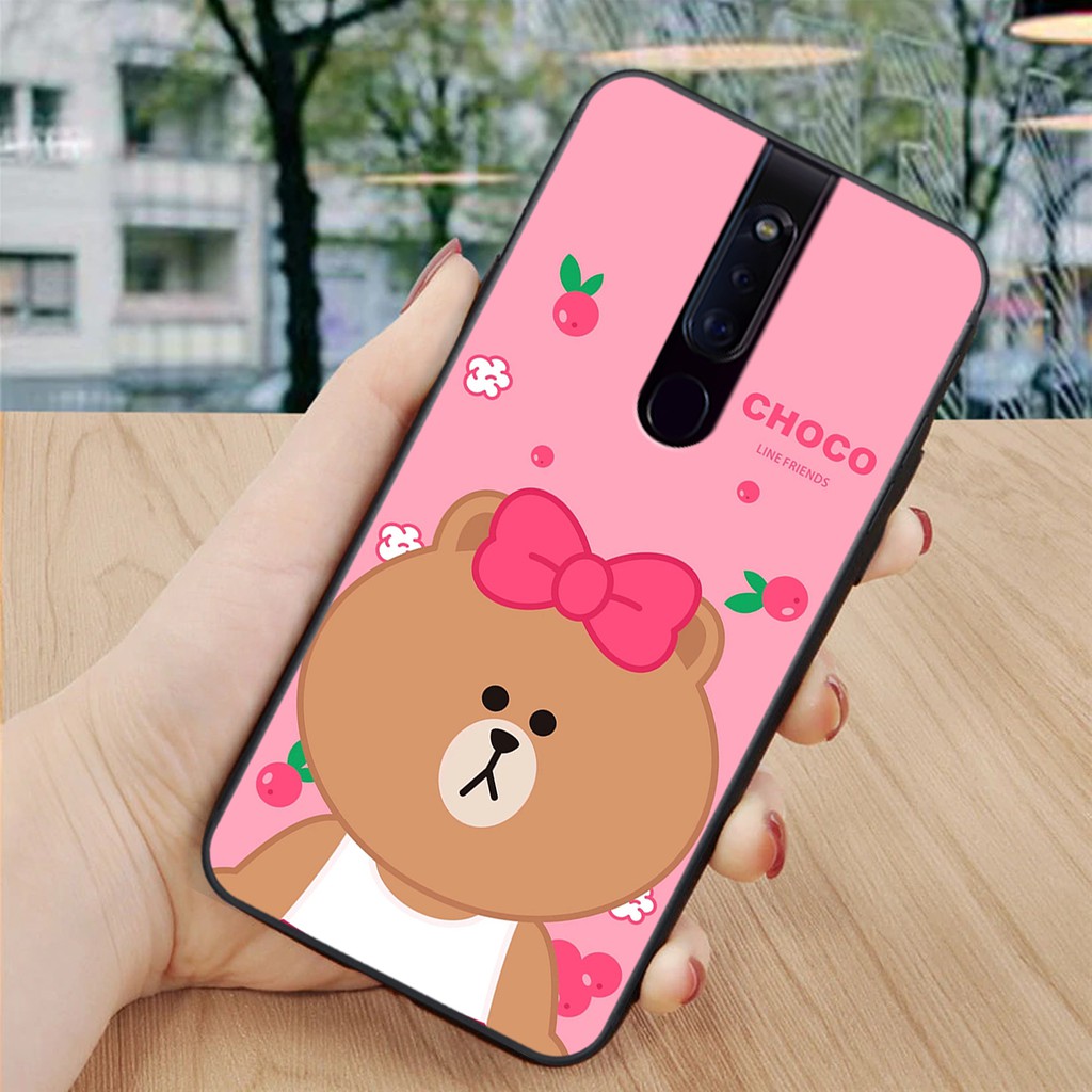Ốp lưng điện thoại OPPO F11 - F11 PRO in hình gấu line - Doremistorevn | BigBuy360 - bigbuy360.vn