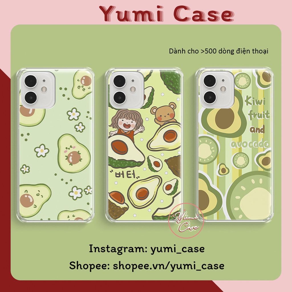 Ốp điện thoại IN XANH LÁ Yumi Case dành cho Iphone, Samsung, Vsmart, Oppo, Huawei, Xiaomi, Vivo, Sony, Nokia, Realme