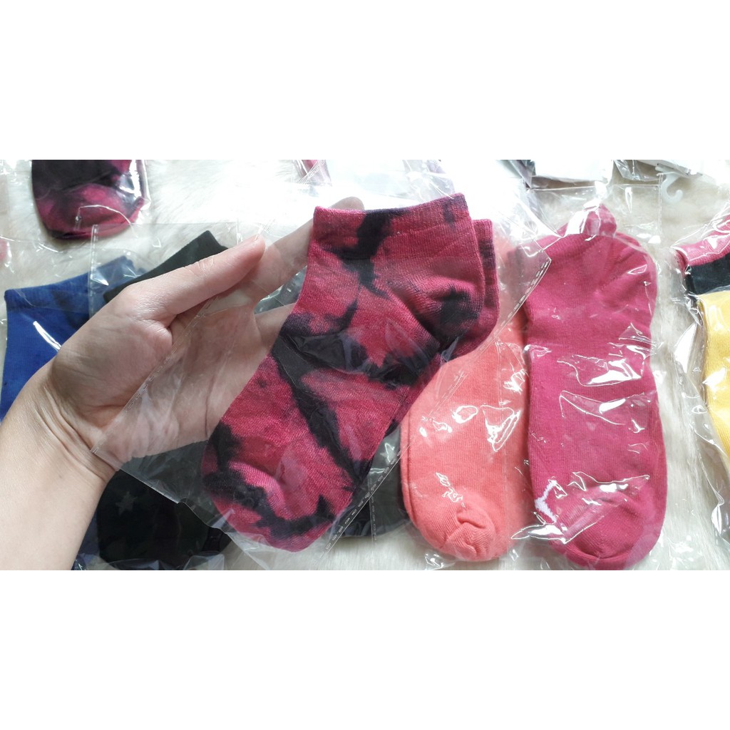 Tất nữ cổ ngắn nhiều màu (mã TQ) cotton ngăn mùi mồ hôi chân siêu thoáng
