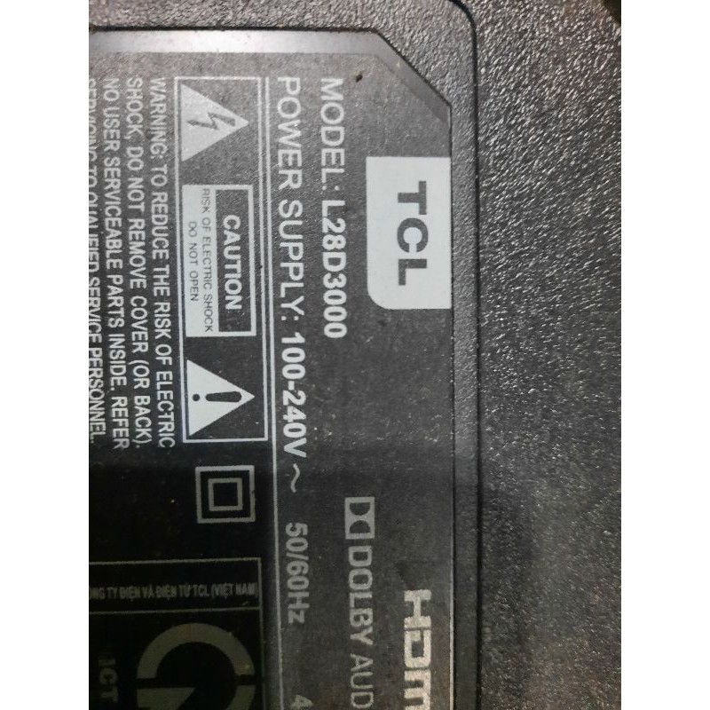 Bo mạch tivi TCL 28D3000