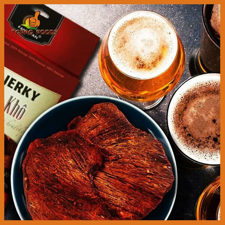 Combo 3 khô bò miếng Fansipan 100gr - khô bò miếng mềm - khô bò miếng bò thật loại 1 - khô bò miếng cay An toàn VSTP | BigBuy360 - bigbuy360.vn