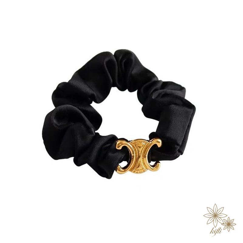 【kifli】Dây Buộc Tóc Đôi C Phong Cách Hàn Quốc Cổ Điển Ngọt Ngào Cho Nữ