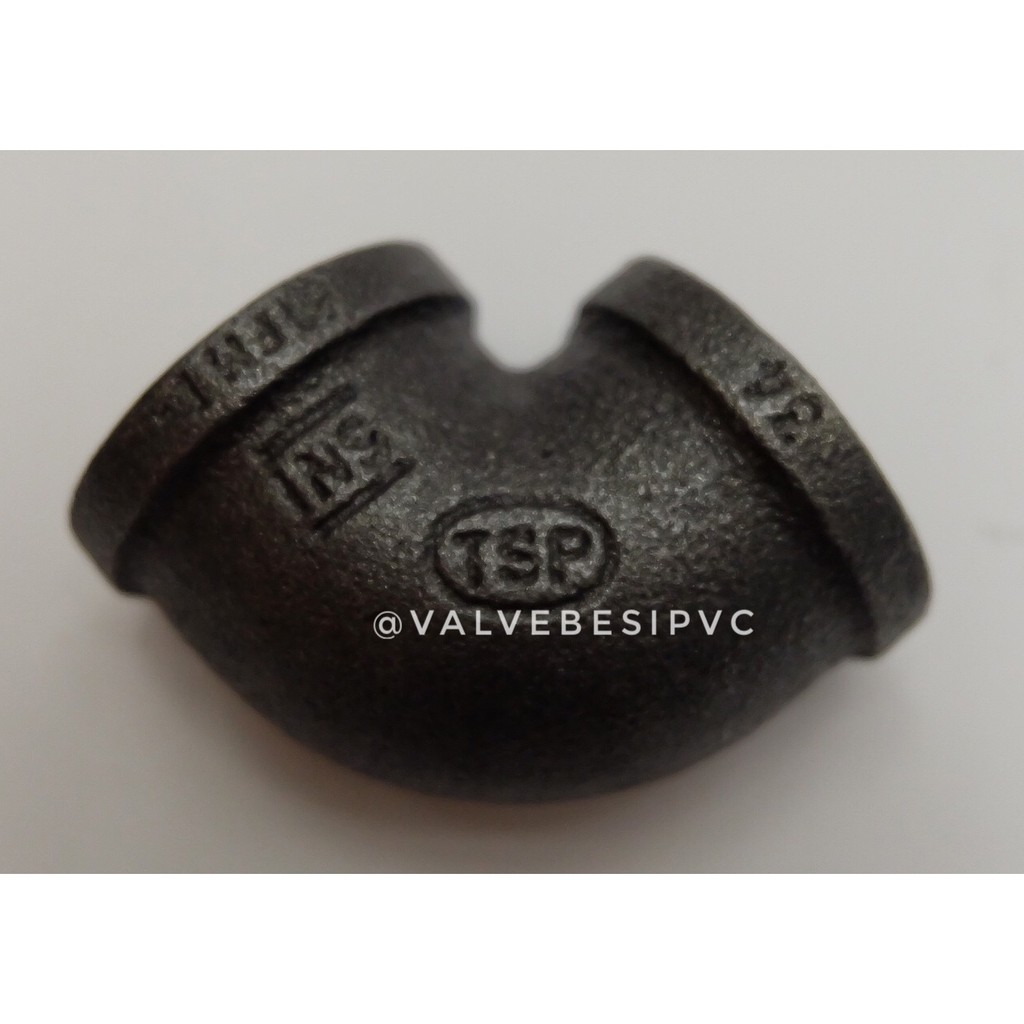 Khủy Tay Màu Đen Tsp 1 / 2 "/ Tsp / Đầu Gối Bsp / Keni Tsp 1 / 2"