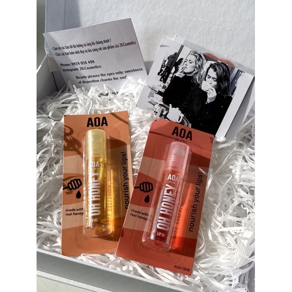 Son dưỡng bóng Oh Honey Lip Oil Rollerball