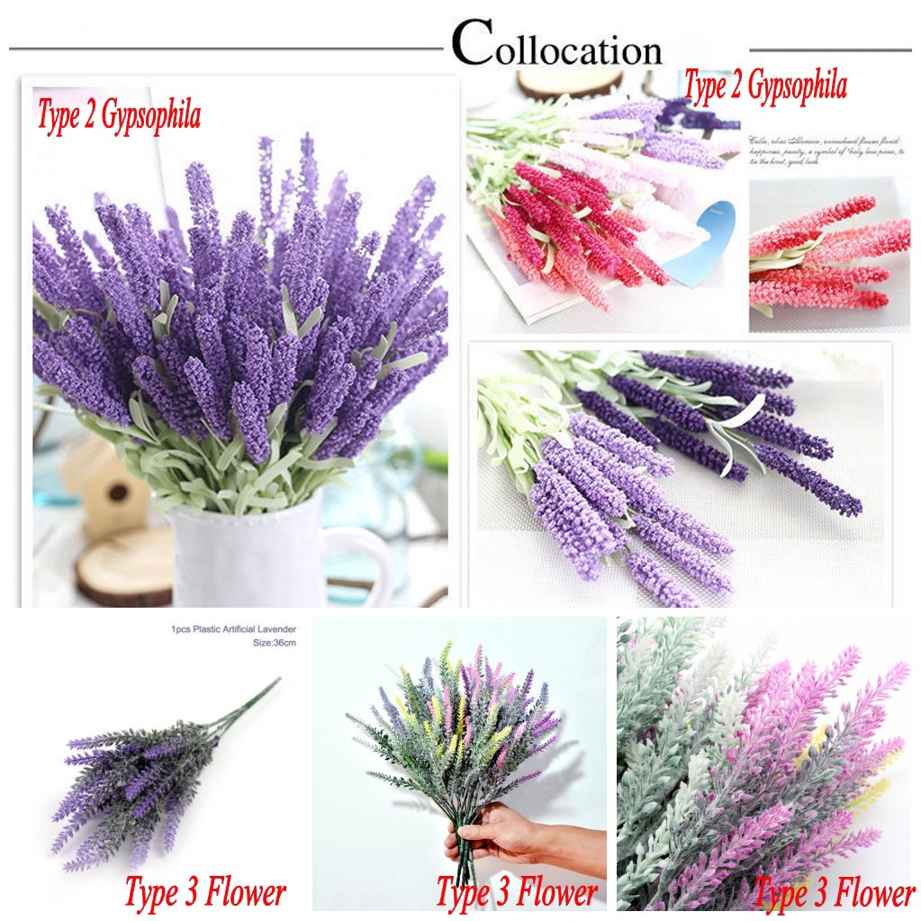 Bó Hoa Gypsophila Nhân Tạo Dùng Trang Trí Nội Thất DIY