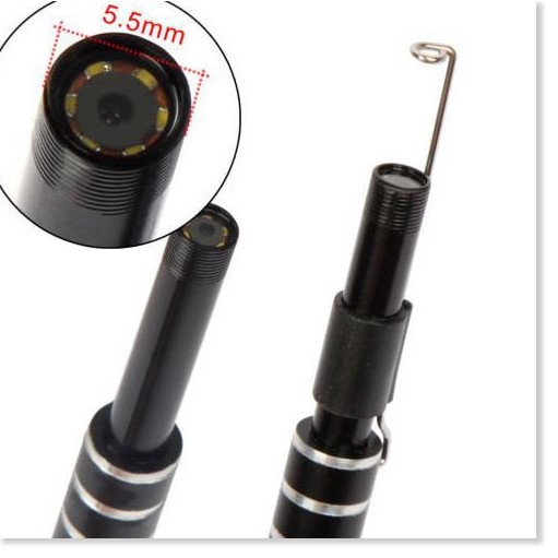 Camera Lấy Ráy Tai ✔️Chính Hãng✔️ 3 trong 1 có đèn LED, Nội Soi Tai Mũi Họng, Có Kết Nối Với Điện Thoại, Máy Tính