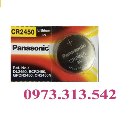 1 viên pin CR2450 Panasonic 3V