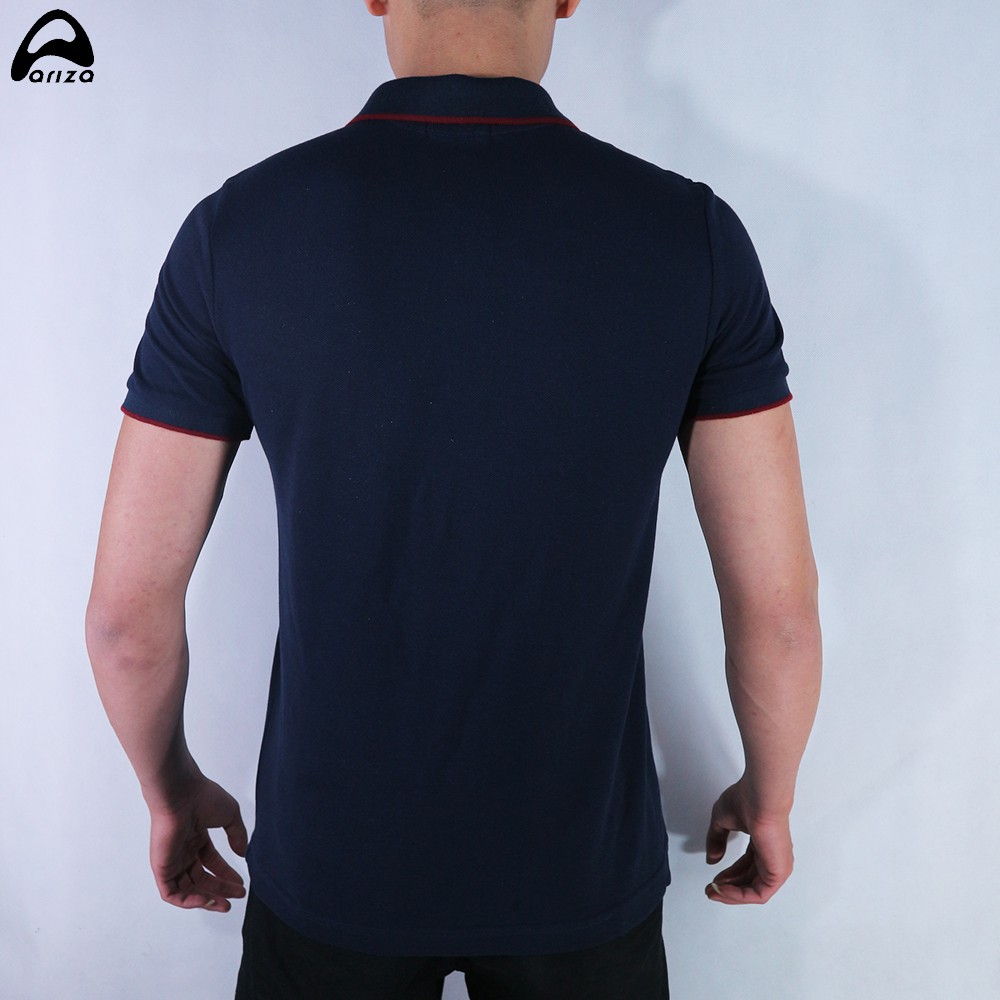 [Xả kho 3 ngày]Áo Thun Nam chất mát Ngắn Tay Polo Cổ Bẻ Bo Cotton Phối Màu sang trọng | BigBuy360 - bigbuy360.vn