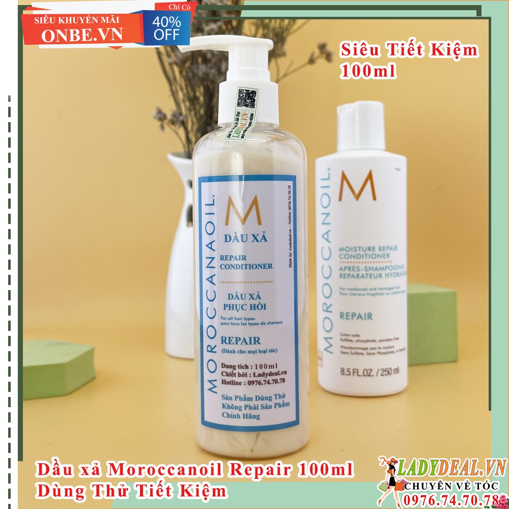 DẦU GỘI XẢ PHỤC HỒI ĐỘ ẨM MOROCCANOIL REPAIR [ 100ml - 250ml ] - CHÍNH HÃNG - NHIỀU PHÂN LOẠI