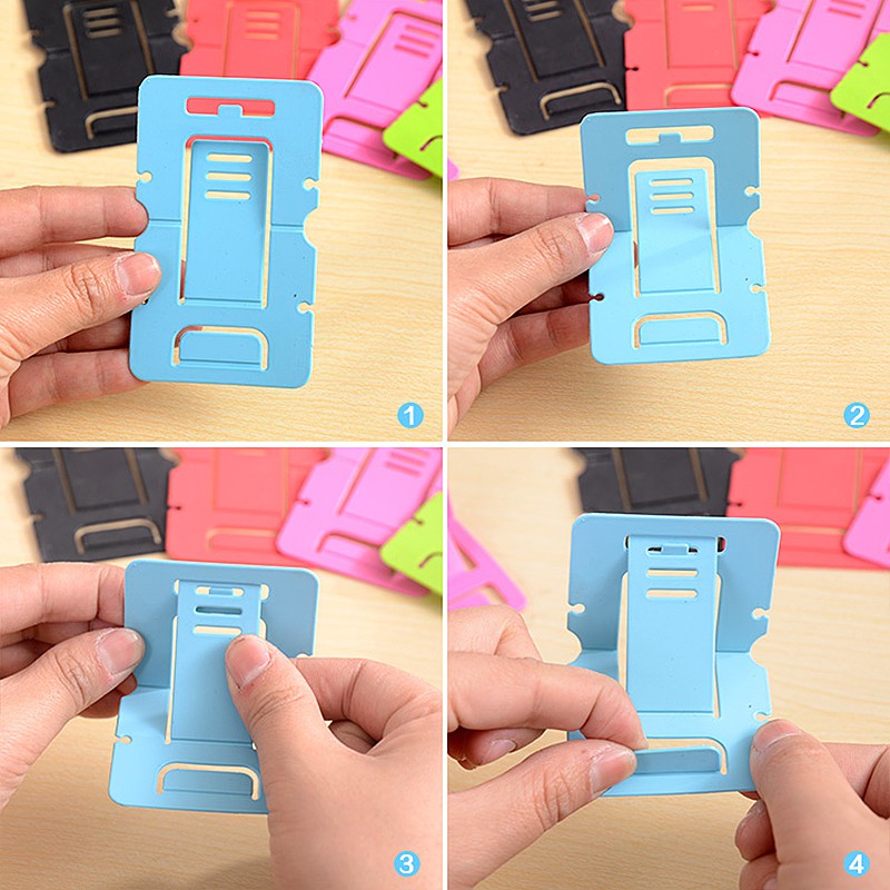 Khung đỡ điện thoại di động dạng gấp siêu mỏng tiện dụng | BigBuy360 - bigbuy360.vn