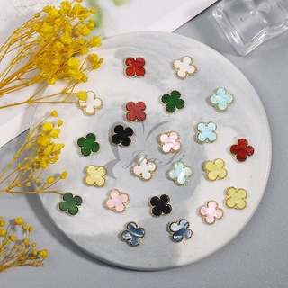 Set charm cỏ 4 lá cao cấp đính móng