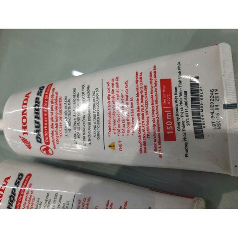 Dầu nhớt 150ml hộp số dầu láp 150ml chính hiệu honda