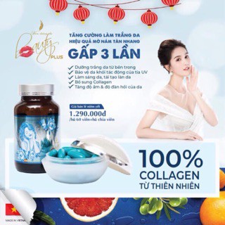 VIÊN UỐNG TRẮNG DA BEAUTY PLUS NGỌC TRINH | BigBuy360 - bigbuy360.vn