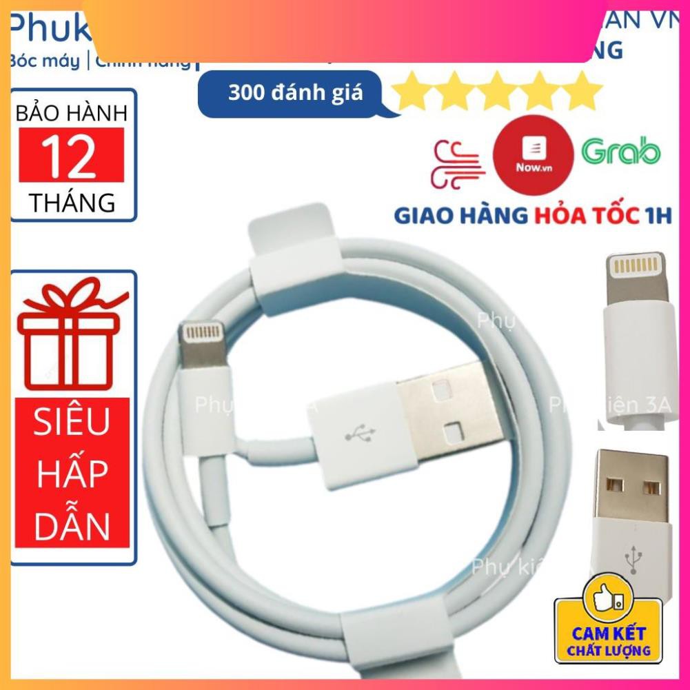 Dây sạc iphone chính hãng sạc nhanh iphone 6 7 8 plus X XS Max iphone 11 - Bảo hành 12 tháng