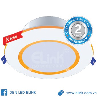 Đèn led downlight Elink 3 chế độ 6+6w