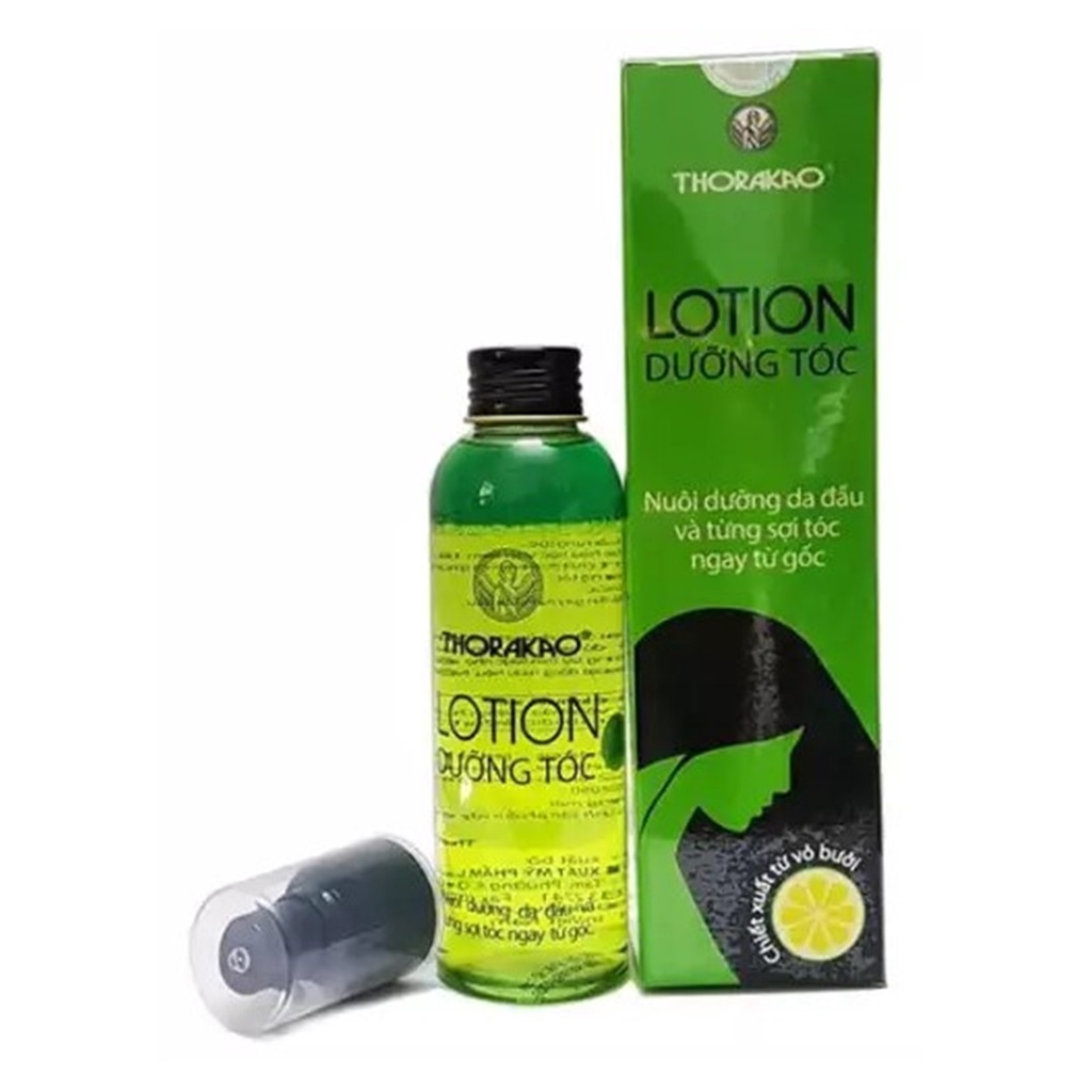 Lotion dưỡng tóc bưởi Thorakao - chiết xuất từ hoa bưởi và vỏ quả bưởi 150ml