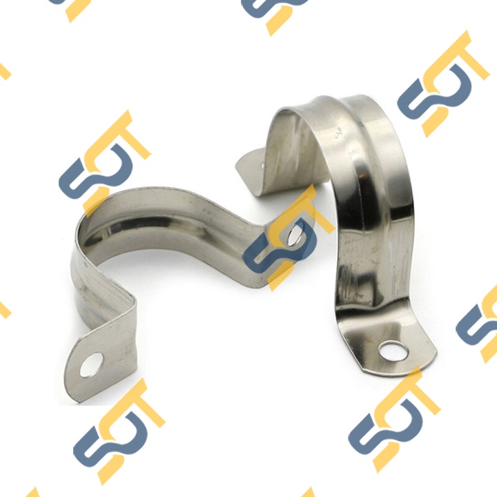 Cùm Ôm Ống, Đai Ôm Ống Omega, Đai Kẹp Ống Inox Giá Rẻ - Túi 10