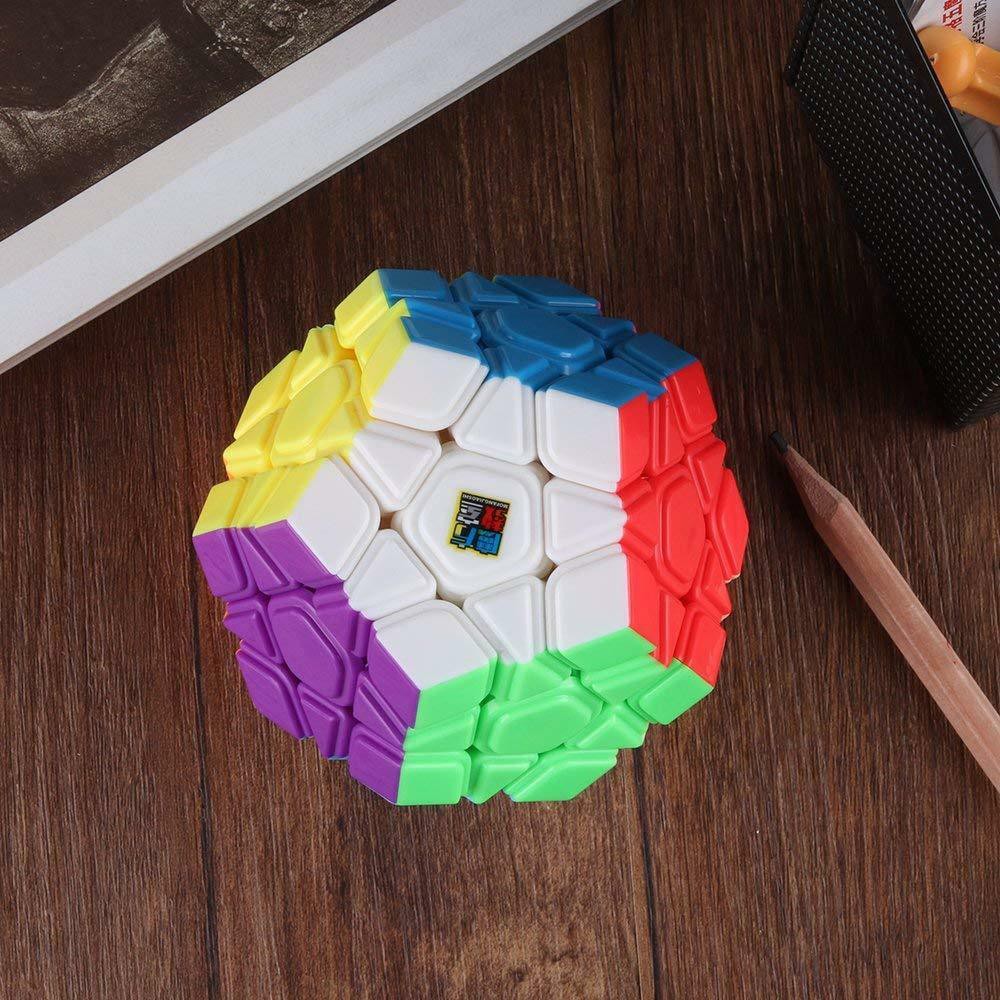 Đồ chơi Rubik Megaminx Moyu Meilong Stickerless - Rubik 12 Mặt (Rubik Biến Thể) Quay Trơn Mượt Phát Triển IQ