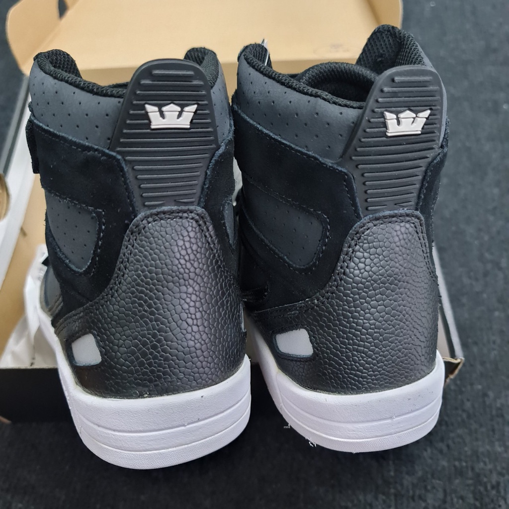 Giày nam Supra Breaker Black White Hi Top