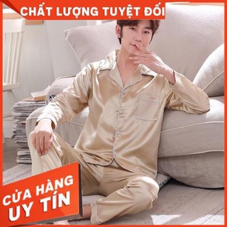 [Free Ship 99k] Đồ ngủ pijama nam chất lụa cao cấp [ Hàng Order ]