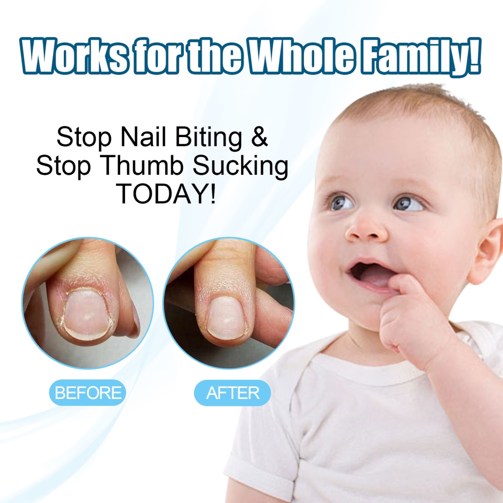 Eelhoe Hạt Lăn Bảo Vệ Móng Tay Chống Cắn Nước Móng Tay Ăn Được Và Ăn Được-Ampere
