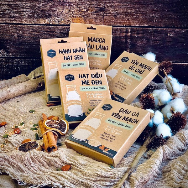 Combo 5 set sữa hạt