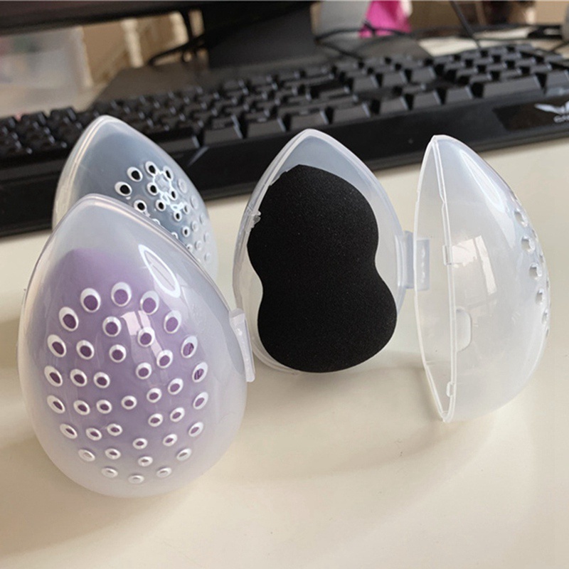 [Hàng mới về] Hộp đựng mút trang điểm tiện lợi khi đi du lịch