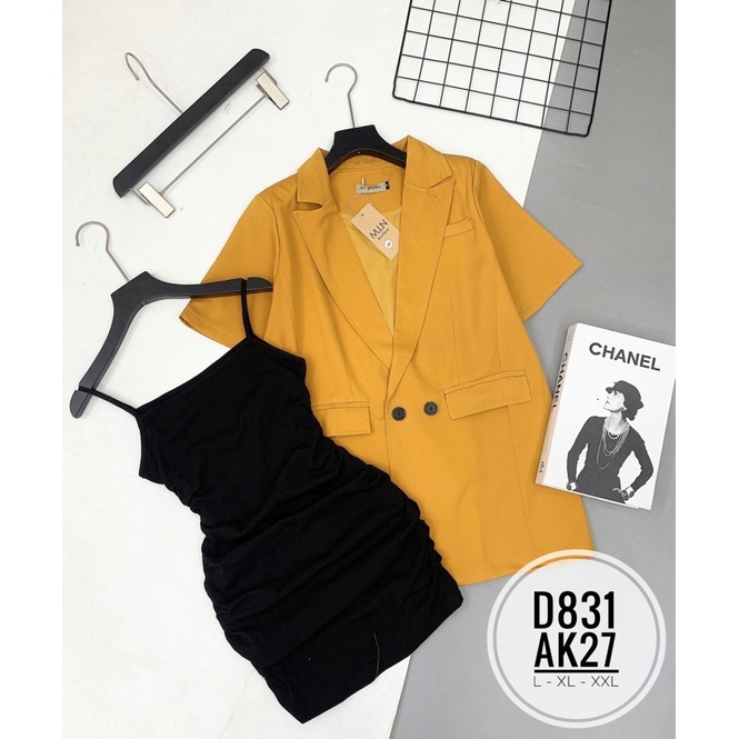 Bigsize Đầm body 2S D831