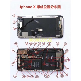 Full bộ ốc điện thoại từ 7P đến 12 Pro Max