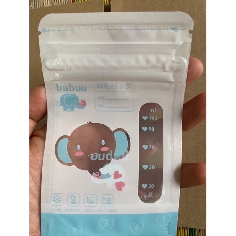 Túi trữ sữa babuu nhật bản ❤️ loại 110ml,250ml ❤️
