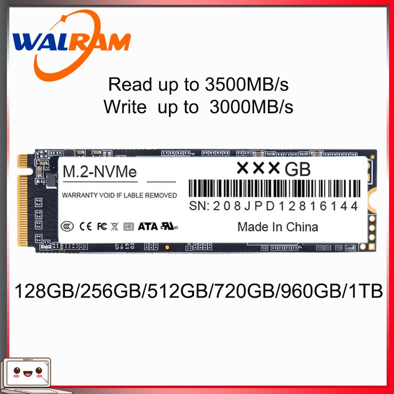 Ổ Cứng Ssd Walram M.2 Ssd Nvme 256gb 512gb 1tb 128gb 960gb M.2 2280 Pcie | BigBuy360 - bigbuy360.vn