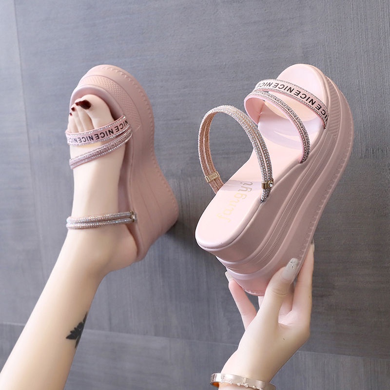 Thuyền Thời Trang Mùa Hè Màu Hồng H5YS Cho Nữ