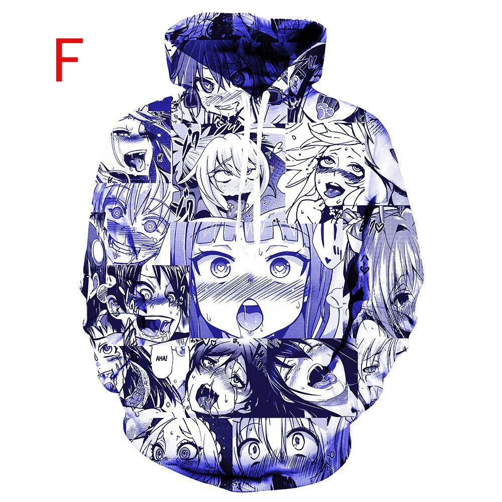 Áo hoodie tay dài hình AHEGAO 3D cho nam | BigBuy360 - bigbuy360.vn